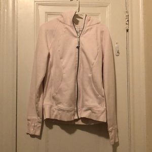 Light pink lululemon hoodie